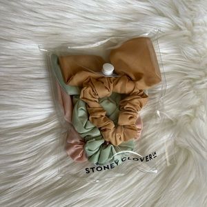 ❌sold❌ Stoney clover lane fall nylon scrunchies set of 3